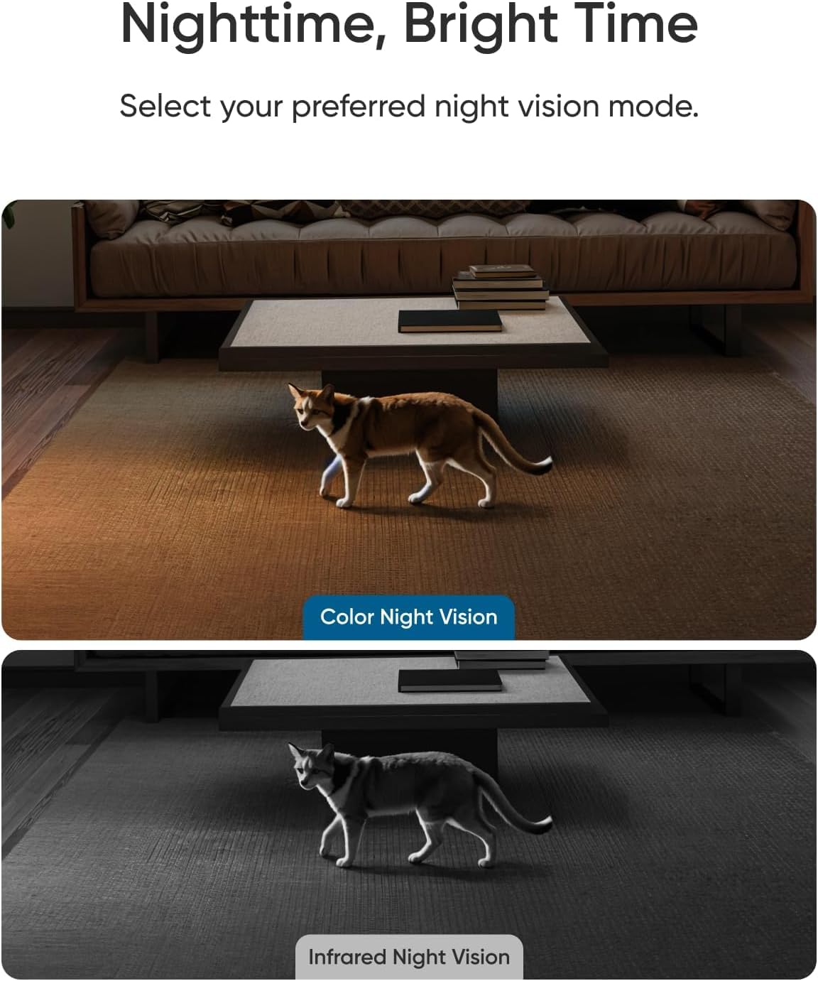 eufy Indoor Cam E30, Latest Generation, 4K UHD Security Camera, 360 Pan-Tilt, Color Night Vision, Al Detection for Human/Pet/Audio/Crying, Human/Pet Auto Tracking, Works with Homekit