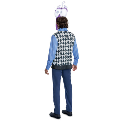 Costume de Peur (Vice-Versa) de Disguise, ensemble de déguisement officiel d'Halloween Vice-Versa, taille adulte (38-40)