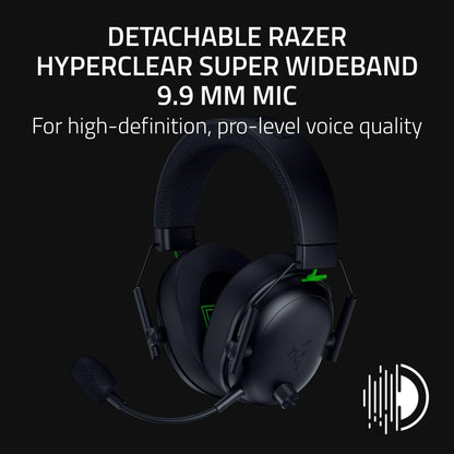 Razer BlackShark V3 Wireless Xbox Gaming Headset, 50mm Drivers, Black