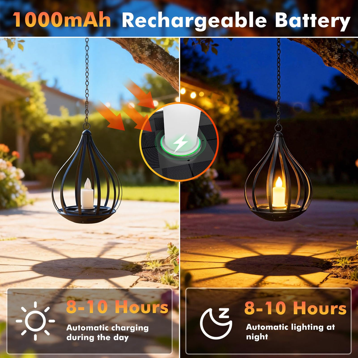 Fall Solar Lanterns Outdoor Decor, Halloween Solar Lights Outdoor Decor 🍁 All In One Marketplace Canada