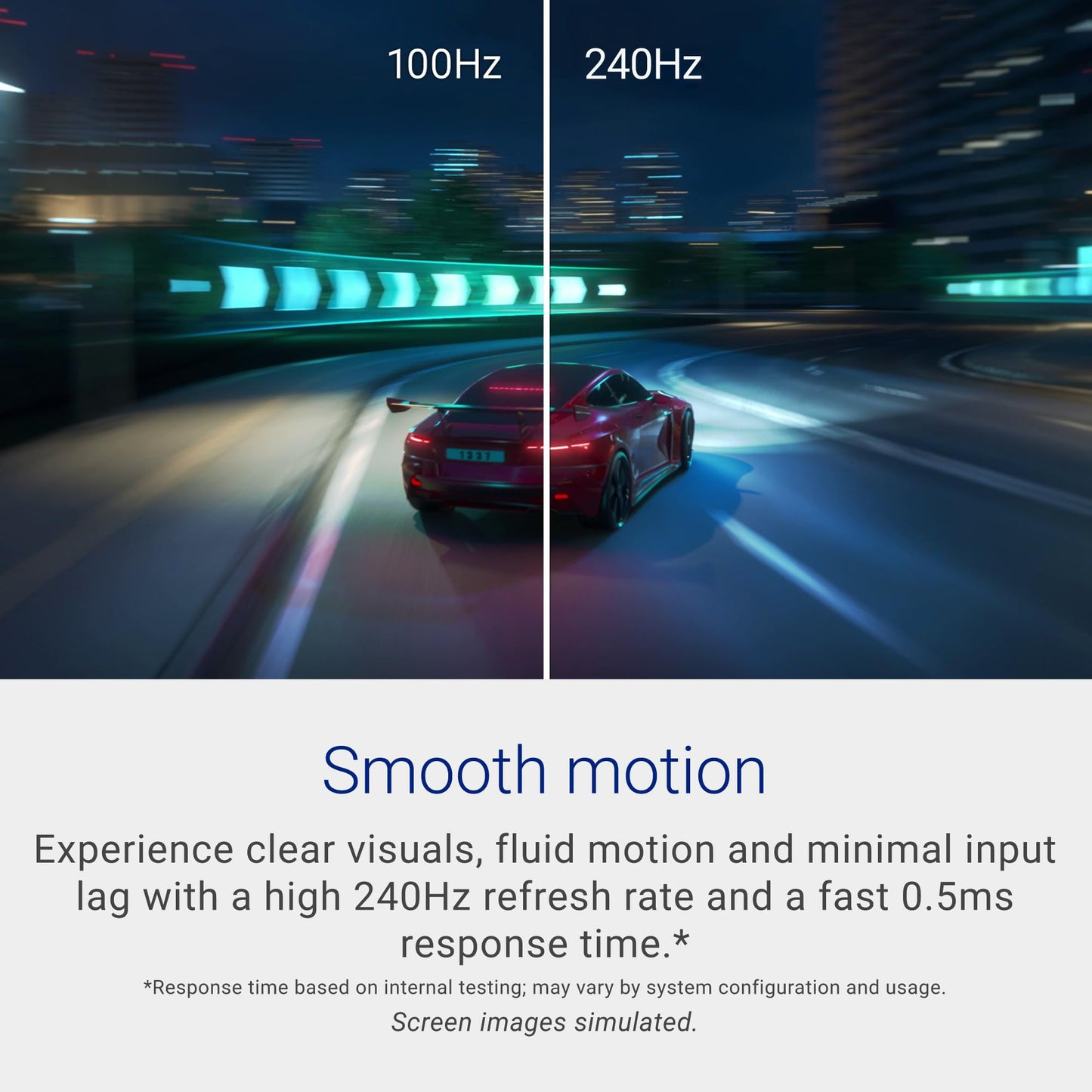 Dell 24 240Hz Monitor - SE2426HG - 23.8-inch FHD (1920x1080) 240Hz Display, in-Plane Switching (IPS) Technology, AMD FreeSync™ Premium, TÜV 3-Star, 2X HDMI, DisplayPort 1.4, Tilt Dell