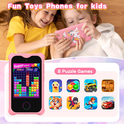 Kids' Toy Phone for Boys Girls Toddlers Baby Childrens 3-8 Years Old 🍁 All In One Marketplace Canada