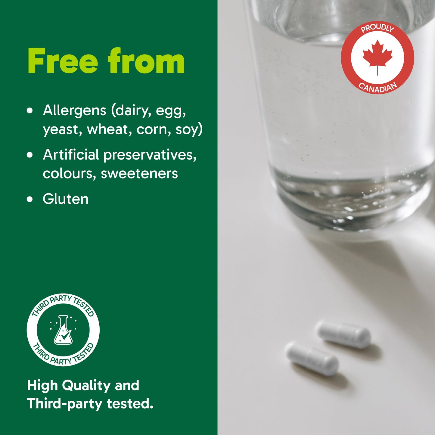 Organika Canadian-Made L-Theanine Bonus Size 225mg-Relaxation Promotion Without Drowsiness, Stress Support, Pure Natural Source, Fast Acting- 110caps