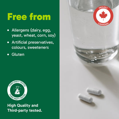 Organika Canadian-Made L-Theanine Bonus Size 225mg-Relaxation Promotion Without Drowsiness, Stress Support, Pure Natural Source, Fast Acting- 110caps