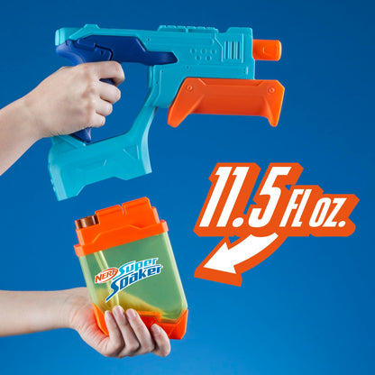 Nerf Super Soaker Dunk-Fill 2-Pack, 2 Water Blasters, Easy Instant Fill Tanks, Just Dunk & Go, 10.1 Fluid Ounce Tanks, Water Toys, Ages 6+ Nerf