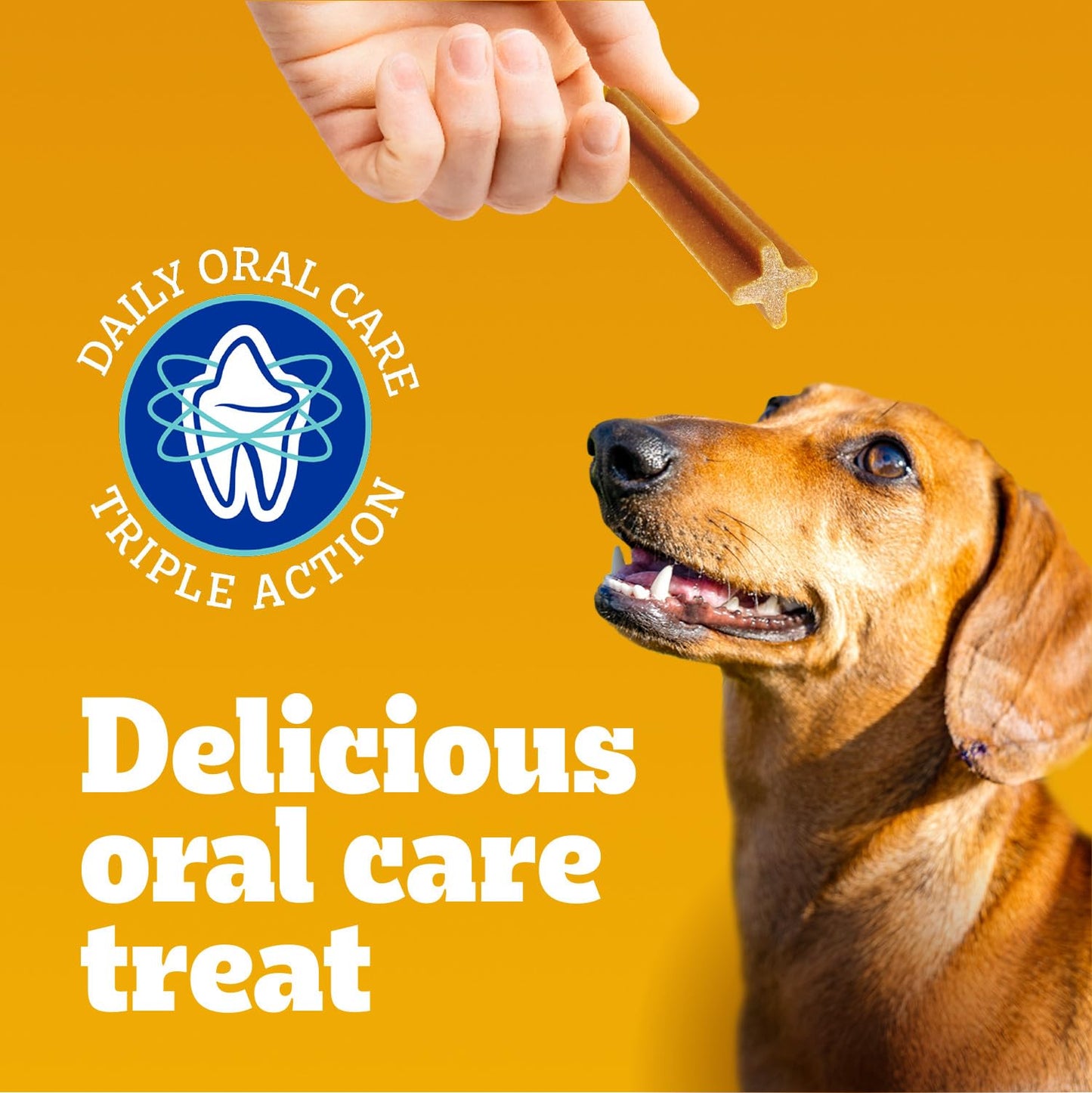 PEDIGREE DENTASTIX Medium Dog Dental Treats Fresh Flavour, 40 Sticks 972g
