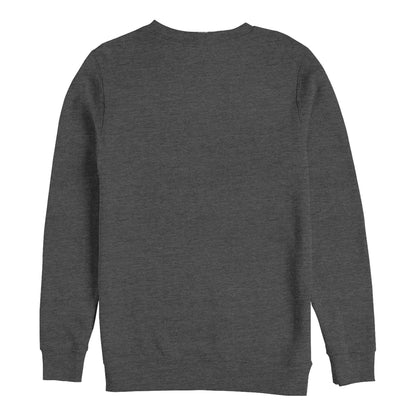 Sweat-shirt STAR WARS pour homme, motif « Happy Halloween » avec logo PORG, série The Last Jedi, gris anthracite chiné, taille L