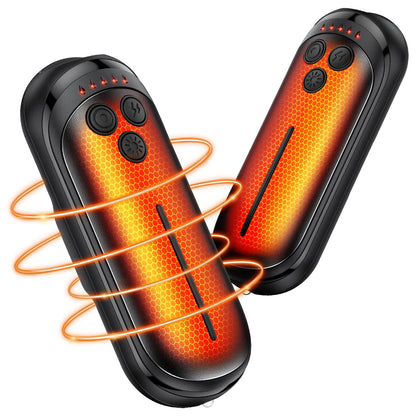 DeeKom Rechargeable Hand Warmers 2 Pack, 6000mAh Electric Hand Warmer Rechargeable, 2 in 2 Portable Hand Warmers with AI Smart Chips, Outdoor, Hunting, Camping for Family for Christmas 🍁 All In One Marketplace Canada