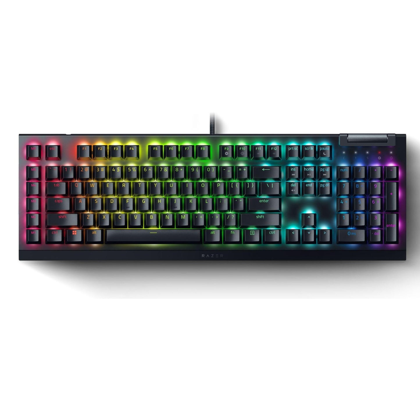 Razer BlackWidow V4 X Mechanical Gaming Keyboard, Yellow Switches, Black 🍁 All In One Marketplace Canada