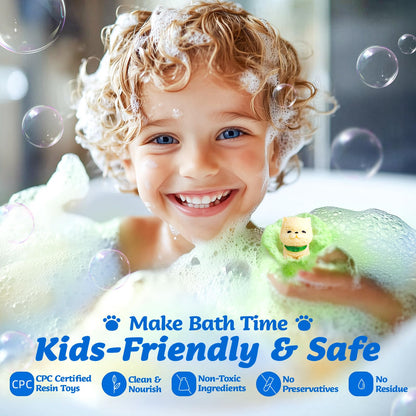 BubbleTail 24 Pack Bath Bombs for Kids with Surprise Dog Figurine Inside 🍁 All In One Marketplace Canada