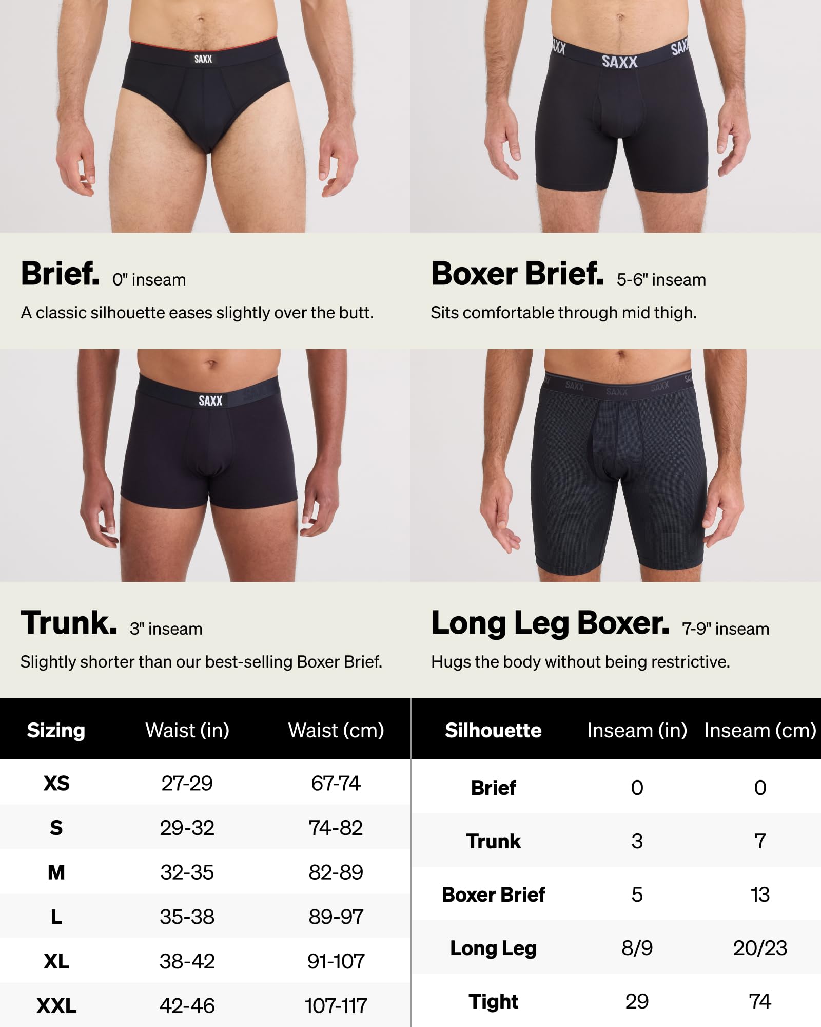 SAXX Underwear Co. Men's Core Cotton Boxer Brief Fly 3-Pack, Black/Graphite, Medium