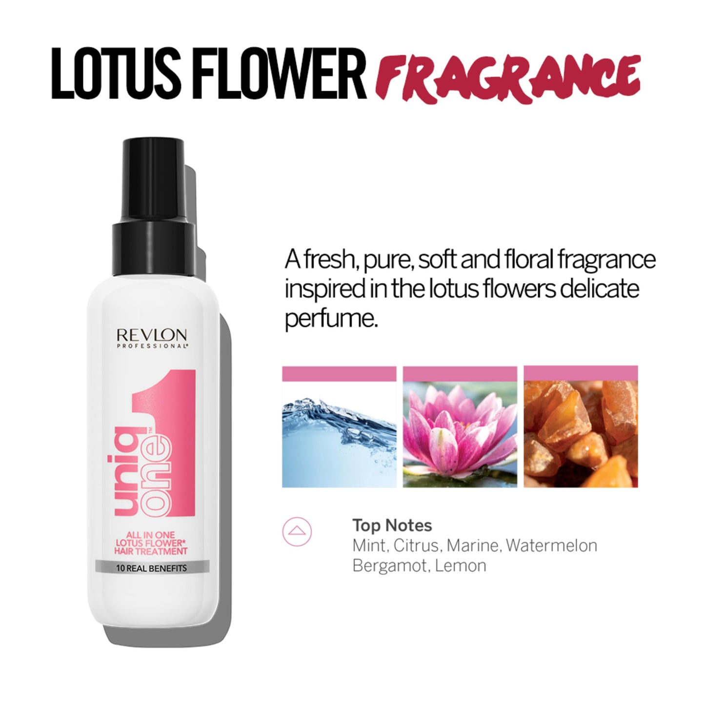 Revlon Uniq One Lotus Flower Hair Treatment for Women Treatment, 5.1 Ounce REVLON PROFESSIONAL