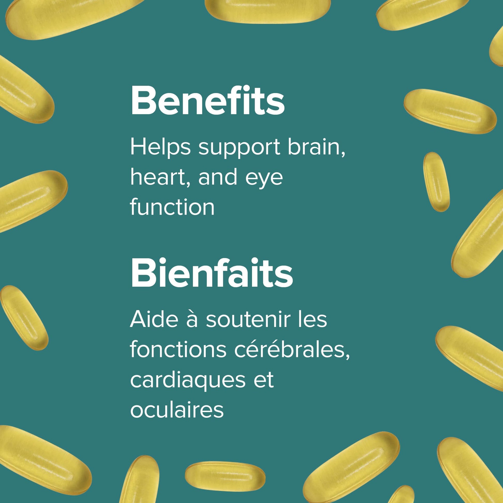 Webber Naturals Plant-Based Omega-3, 60 Softgels, Fish-Free Source of Omega-3, From Sustainably Cultivated Algae, Vegan - Available at All In One Marketplace Canada