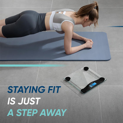 Etekcity Scale for Body Weight and Fat Percentage, Smart Digital LED Bathroom BMI Measurement, Accurate Bluetooth Weighing Machine, Body Composition Analyzer, Ash-black, 400lb 🍁 All In One Marketplace Canada