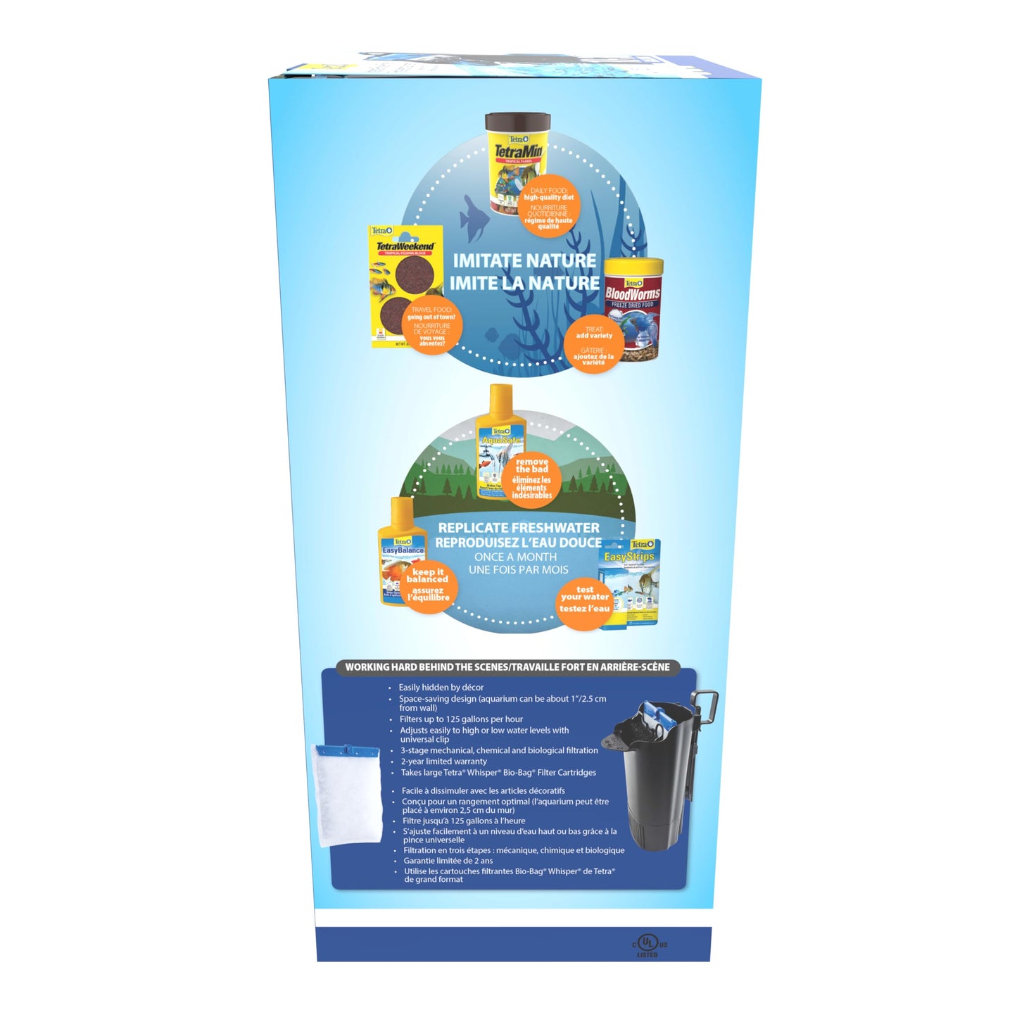 Tetra Aquarium Power Filter, Whisper 10-30 Gallon Fish Tanks Tetra