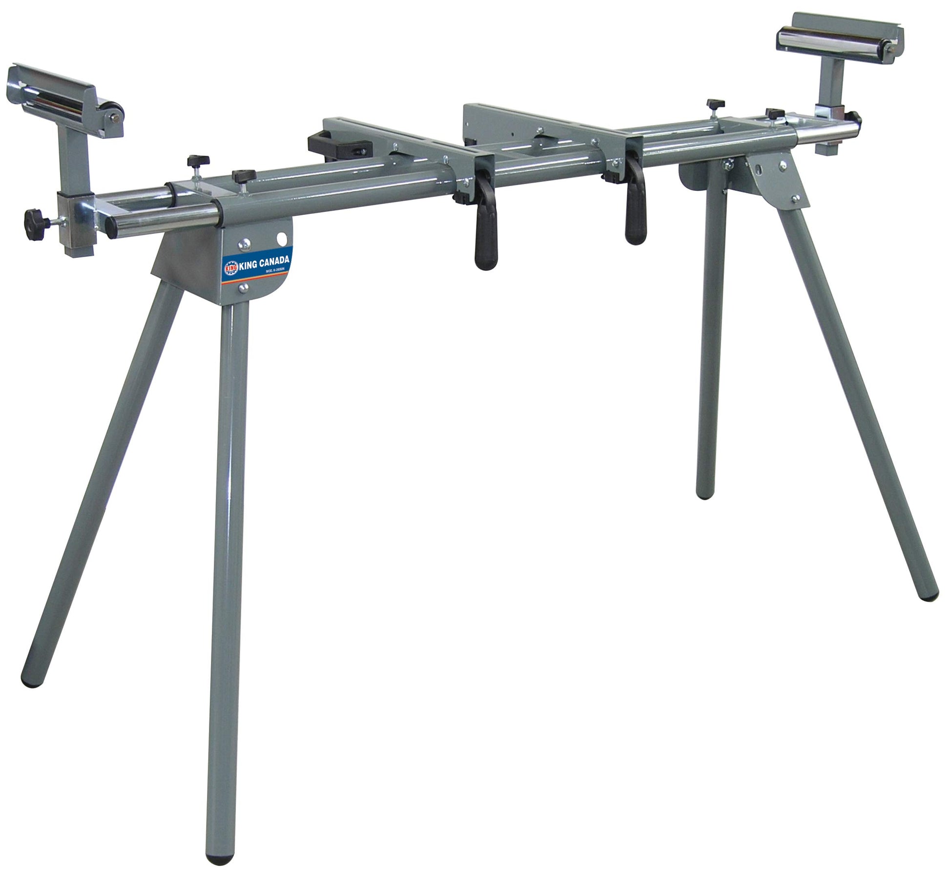 King Canada K-2650N Universal Folding Miter Saw Stand Grey King Canada