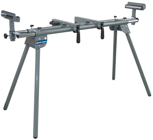 King Canada K-2650N Universal Folding Miter Saw Stand Grey King Canada