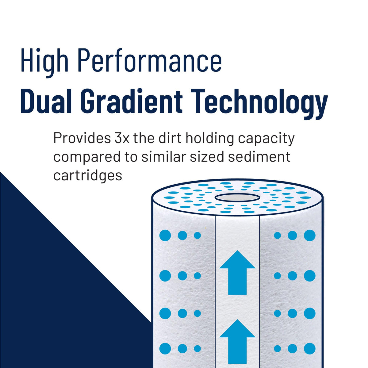 Pentair Pentek DGD-5005 Big Blue Whole House Sediment Filter