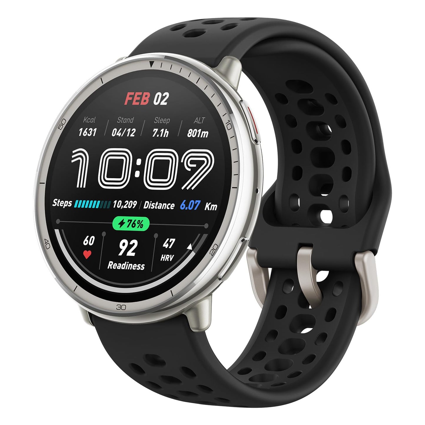 Amazfit Active 2 Smart Watch, 1.32" AMOLED Display, GPS, iOS/Android Amazfit