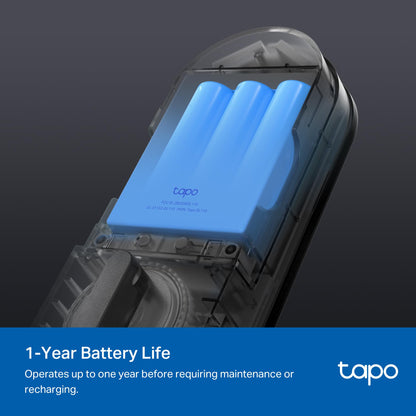 Tapo Smart Door Lock, Deadbolt | Keyless Entry, Fingerprint Recognition, Touchscreen Keypad & in-App Monitoring with Scheduled Access | 1-Year Rechargeable Battery | BHMA Grade 2 | Tapo DL110 - Available at All In One Marketplace Canada