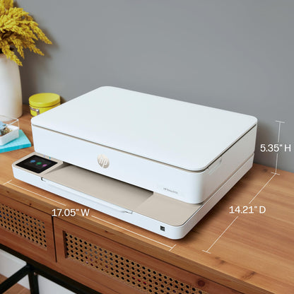 HP Envy 6155 Wireless All in One Color Inkjet Printer; Print, Scan, Copy, Duplex Printing Best-for-Home, 3 Month Trial of Instant Ink Included, AI-Capable (C2WR7A) Portobello HP