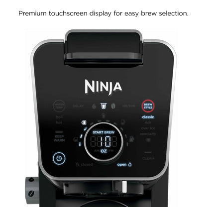 Ninja CFP301C DualBrew Pro Specialty Coffee System, Single-Serve, Pod, and 12-Cup Drip Coffee Maker (Canadian Version) , Black