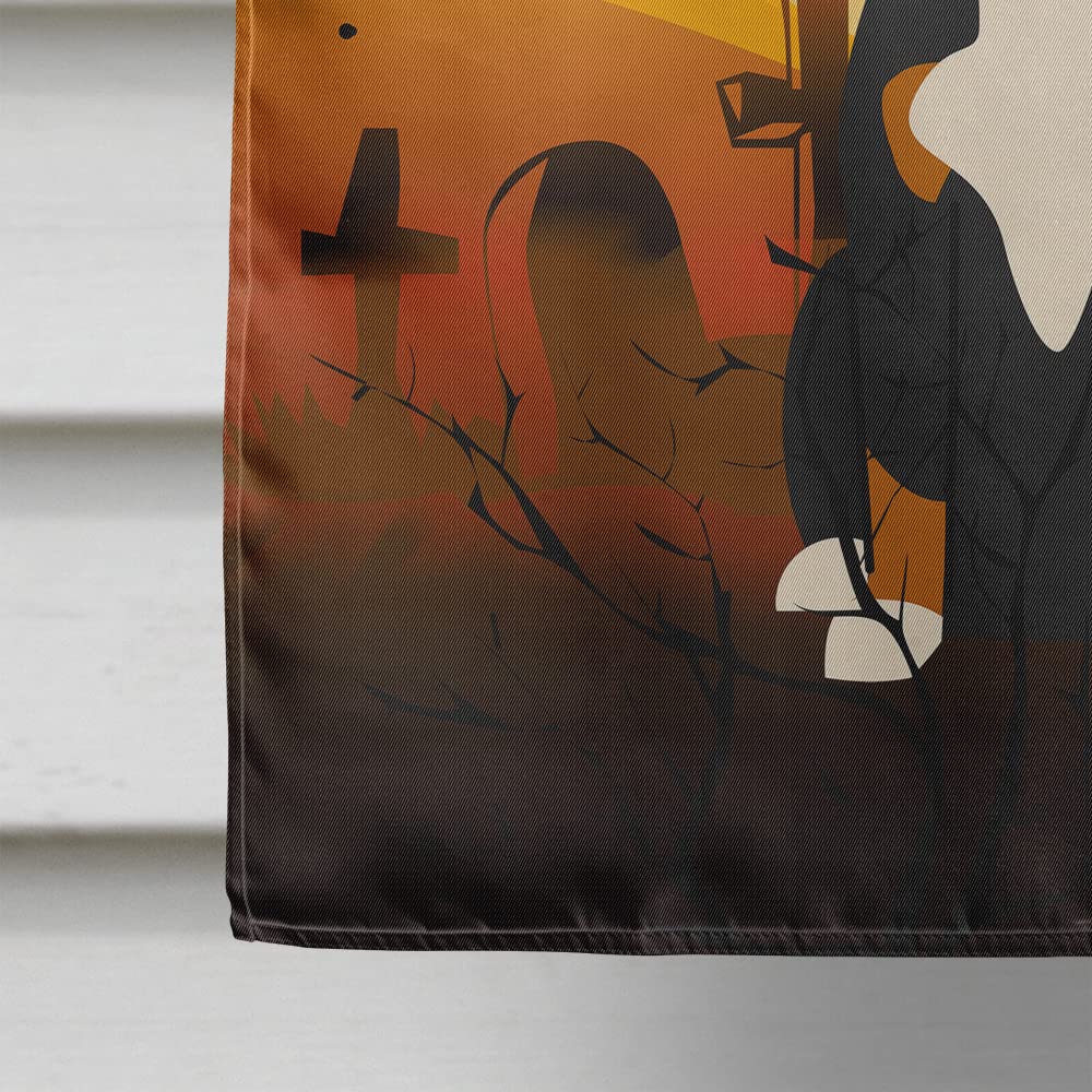 Caroline's Treasures BB4304CHF Halloween Entlebucher Flag Canvas House Size, Large, Multicolor