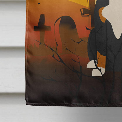 Caroline's Treasures BB4304CHF Halloween Entlebucher Flag Canvas House Size, Large, Multicolor