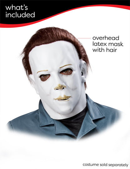 Rubie's Men's Halloween II Michael Myers Overhead Latex Mask, One Size