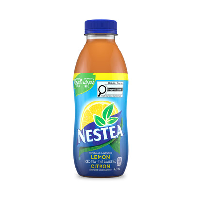 Nestea Naturally Flavoured, Lemon Iced Tea, 473mL, 12 Count Nestea