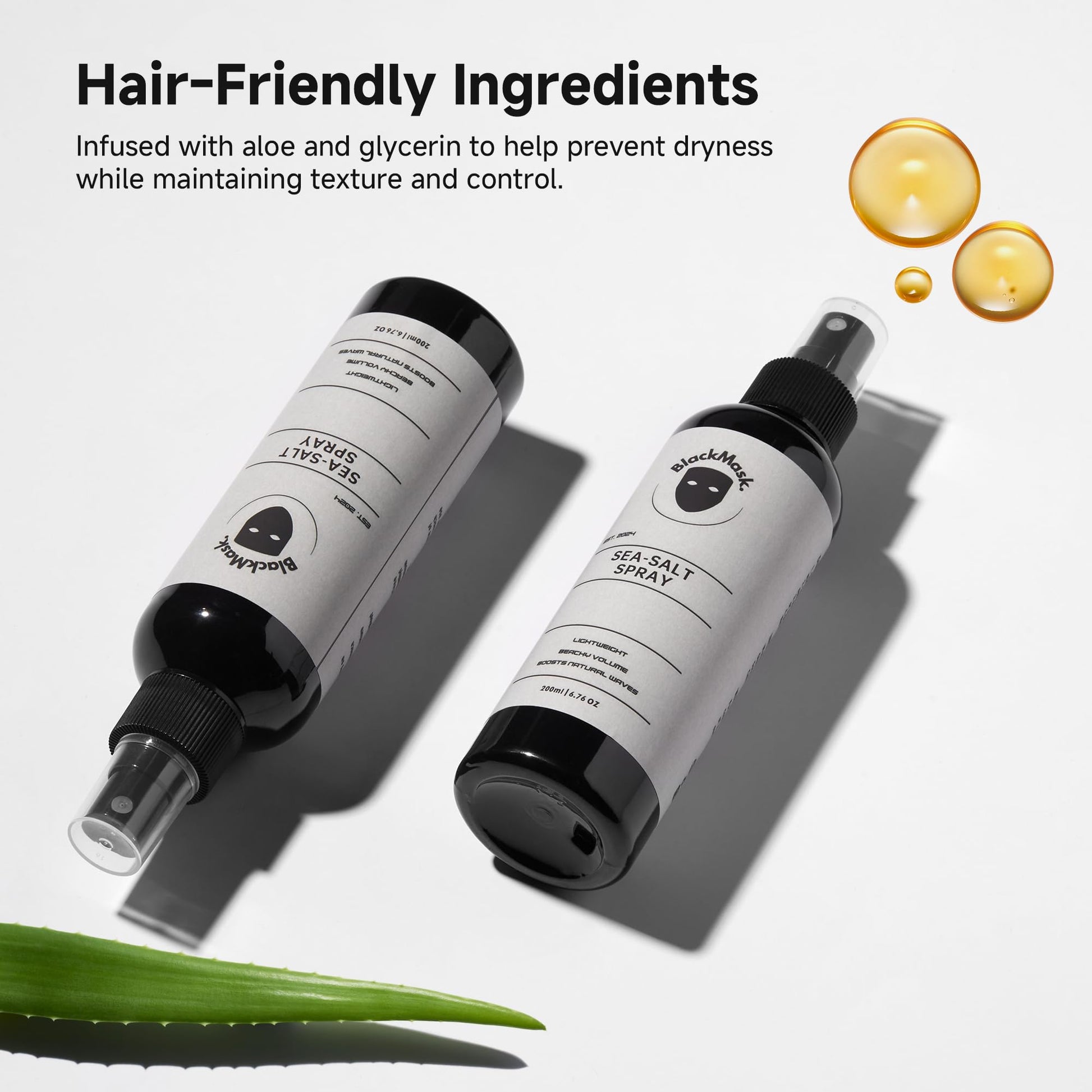 Sea Salt Spray for Men – Beach Wave Hair Texture Spray with Natural Matte Finish – Sea Salt Spray for Hair Styling Adds Definition, Volume & Texture - Available at All In One Marketplace Canada