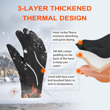 Origem Warm Winter Running Gloves for Men Women, 3M Thinsulate Touch Screen 🍁 All In One Marketplace Canada