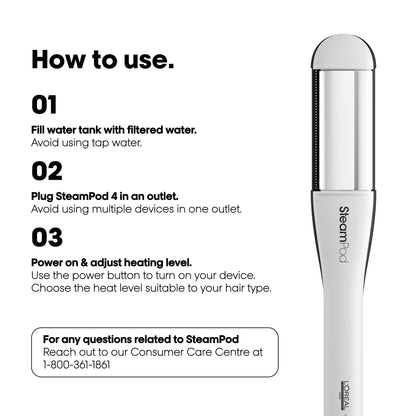 L'Oréal Professionnel SteamPod 4 Steam Hair Straightener