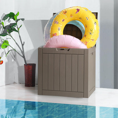 VEVOR Outdoor Storage Box, 31 Gallon Resin Deck Box, Backyard Outside Toy and Towel Storage Cabinet Waterproof, for Patio Furniture Cushions, Garden Tools, Pool Supplies & Package Delivery 🍁 All In One Marketplace Canada