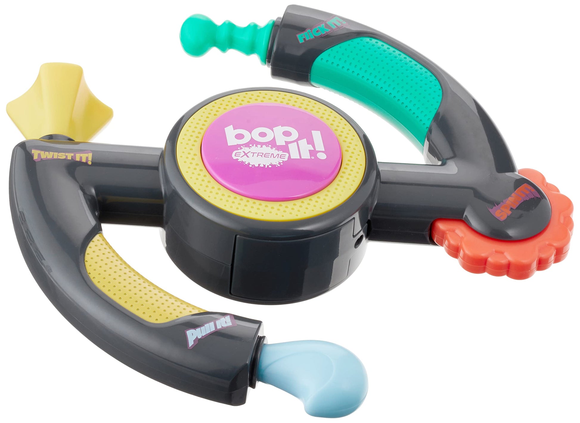Bop It! Extreme Electronic Game for 1 or More Players, Fun Party Game for Kids Ages 8+, 4 Modes Including One-On-One Mode, Interactive Game (English) Hasbro Gaming