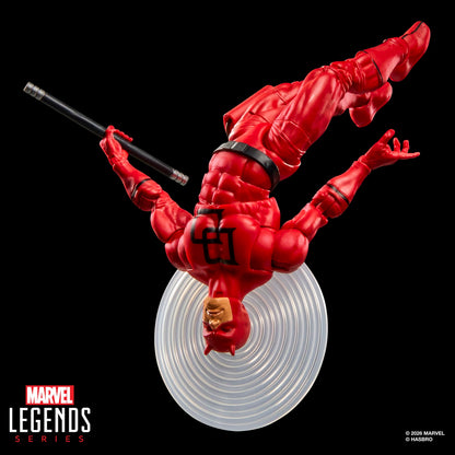 Marvel Legends Series Secret Wars Daredevil, Retro Marvel Comics Collectible 6 Inch Action Figure with Lenticular Shield Marvel