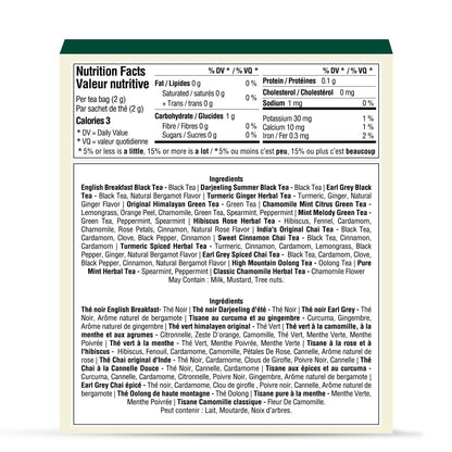 VAHDAM Assorted Tea Sampler (15 Unique Flavors in Pyramid Teabags) Tea Gift 🍁 All In One Marketplace Canada