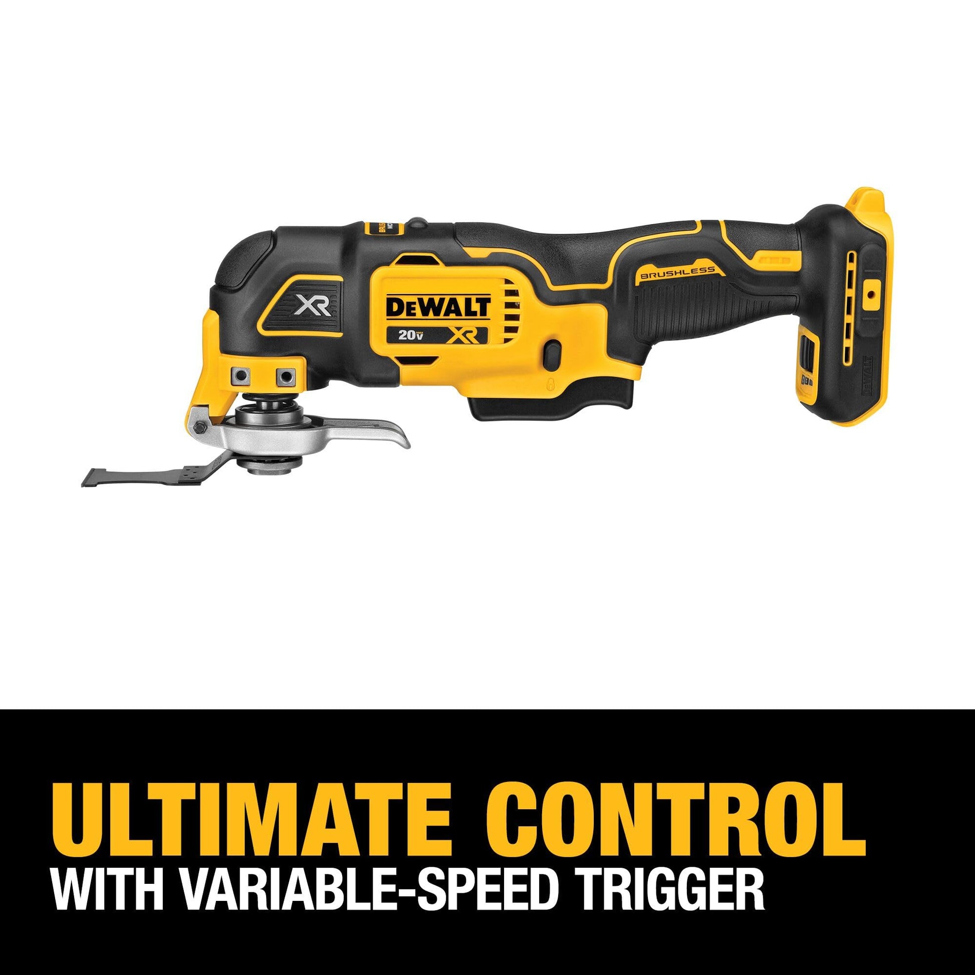 DEWALT 20V Max XR Oscillating Multi-Tool, Variable Speed, Tool Only (DCS356B) DEWALT