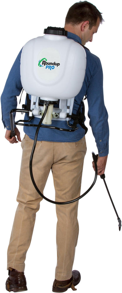 Roundup 190314 Backpack Sprayer for Fertilizers, Herbicides, Weed Killers and Insecticides, 4 Gallon Roundup