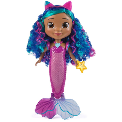 DreamWorks GABBY'S Dollhouse The Movie, Sing & Shine Mermaid Gabby, Waterproof Mermaid Doll with Lights & Sounds, Kids Toys for Girls & Boys Ages 3 and Up DREAMWORKS GABBY'S DOLLHOUSE
