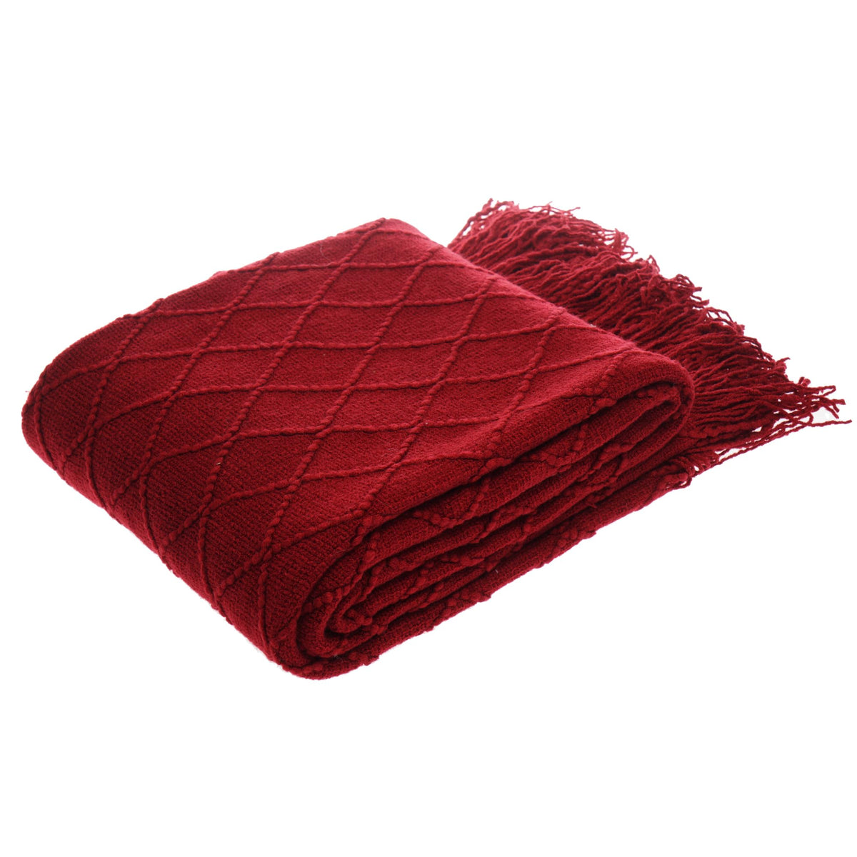 Battilo Red Throw Blanket for Couch, 50"x60" 🍁 All In One Marketplace Canada