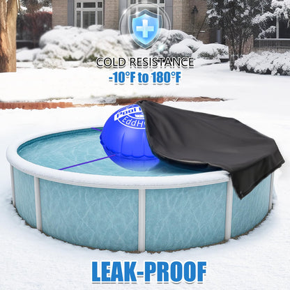5x5ft Pool Pillow for Above Ground Pools, 0.5mm Extra Thick & Strong Cold-Resistant Pool Pillows Round for Closing Winter, Poo l Pill ow for Winterizing to Last All Season 🍁 All In One Marketplace Canada