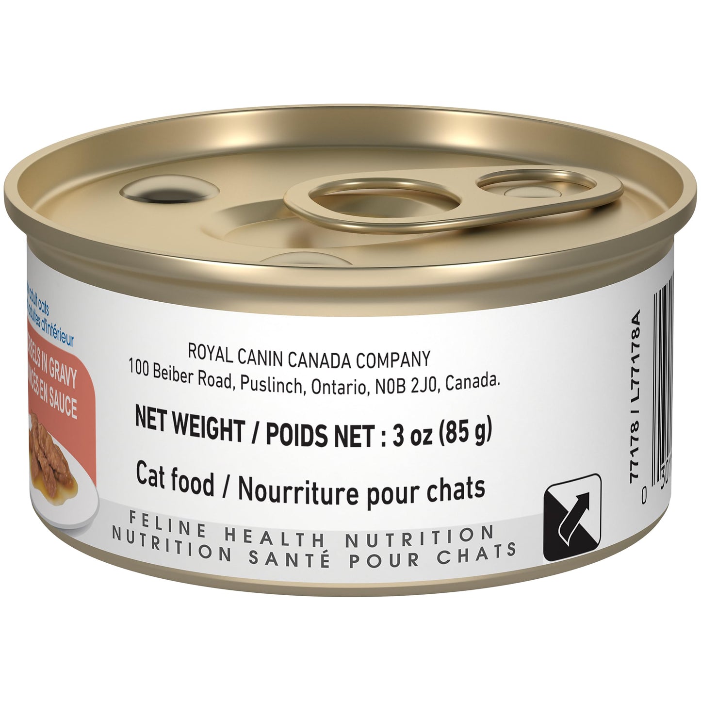 Royal Canin Feline Health Nutrition Indoor Morsels in Gravy Canned Cat Food, 3 oz can (24-Count) ROYAL CANIN