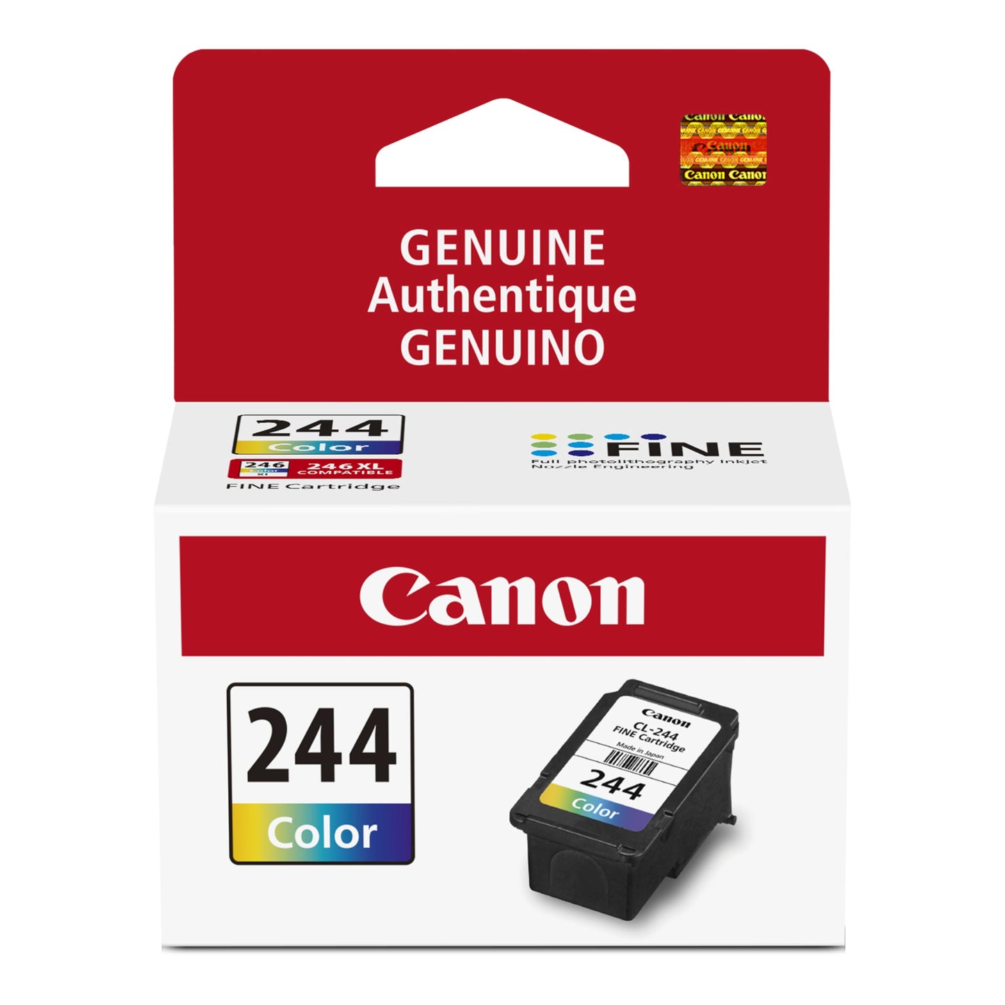 Canon Genuine CL244 Ink - Colour