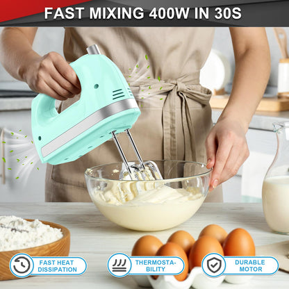 Lord Eagle Hand Mixer Electric Handheld 400W, 5-Speed Lightweight 🍁 All In One Marketplace Canada