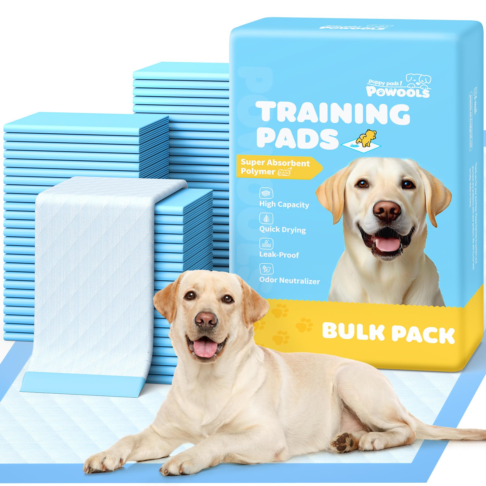 100-Pack X-Large Puppy Pads - 34'' x 28'' Pee Pads for Dogs Potty Training with Leak-Proof Quick-Dry Design, 6-Layer Dog Pee Pads with Extra Large Size