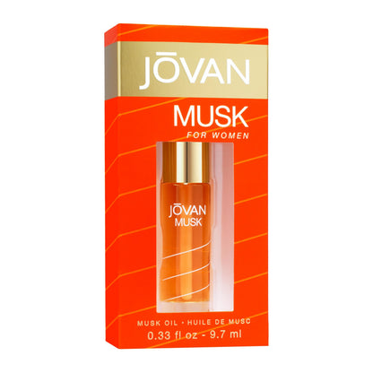Jovan - Woman Musk Oil, Floral fragrance, notes of jasmine, neroli, bergamot, and musk Jovan