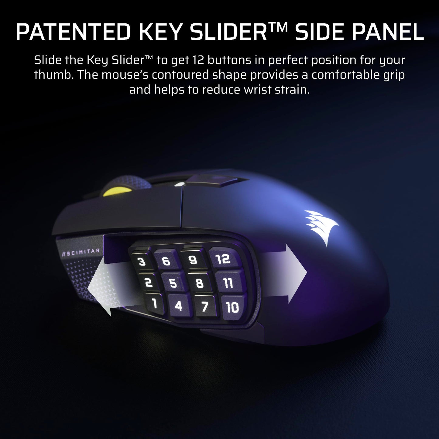 CORSAIR Scimitar Elite Wireless SE MMO PC Gaming Mouse – 33,000 DPI, 16 Programmable Buttons, Key Slider, Elgato Virtual Stream Deck, 1,000Hz Polling, Up to 150-Hour Battery – Gunmetal 🍁 All In One Marketplace Canada