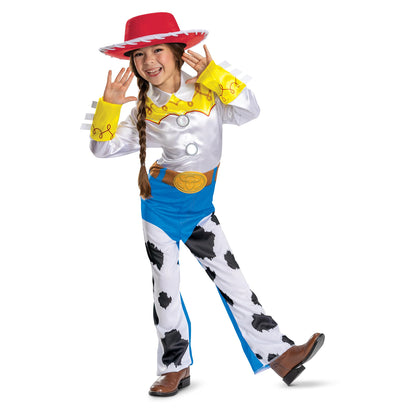 Costume Jessie Toy Story Disney, déguisement officiel pour fille, taille (3T-4T)