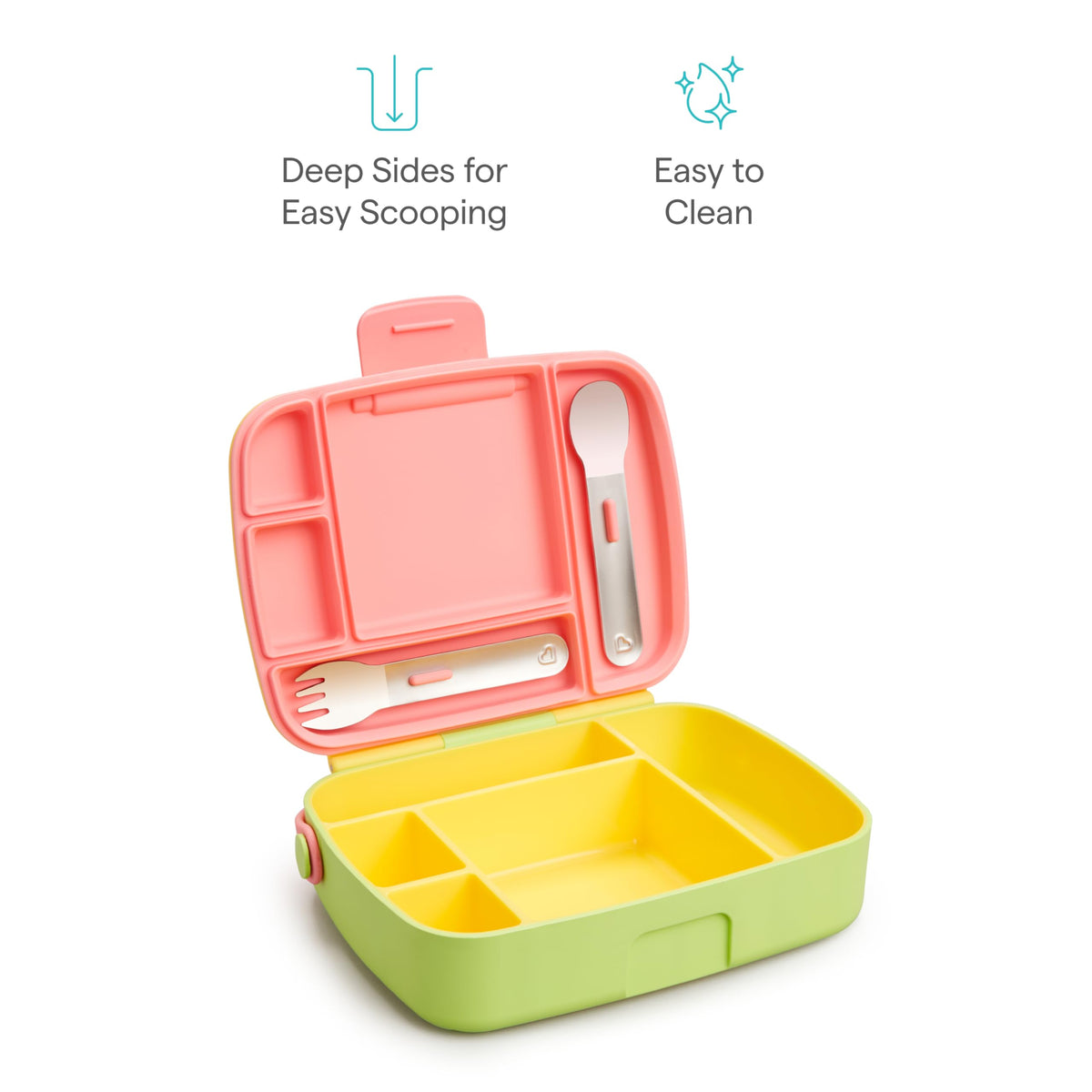 Munchkin Lunch Bento Box, Yellow